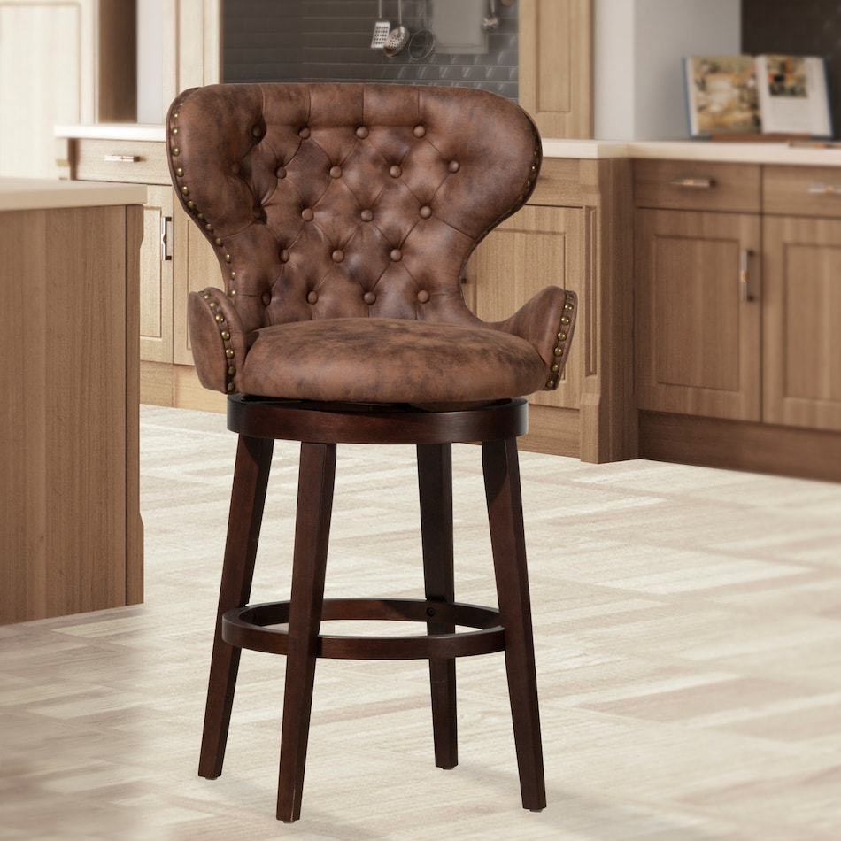 Rudy Swivel Stool | Value City Furniture