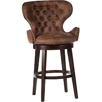 rudy dark brown counter height stool   