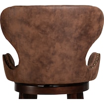 rudy dark brown counter height stool   