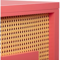 rue pink natural executive desk   