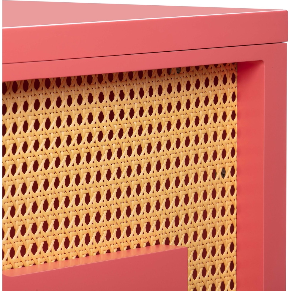 rue pink natural executive desk   