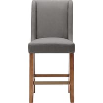 rupert gray counter height stool   
