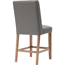 rupert gray counter height stool   