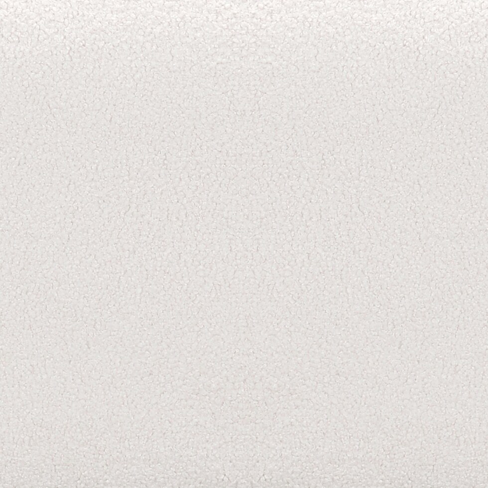 rupi white ottoman   
