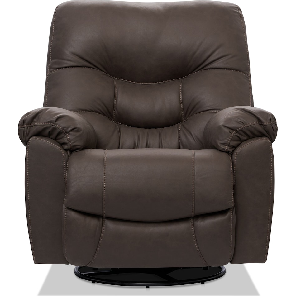 russ dark brown recliner   