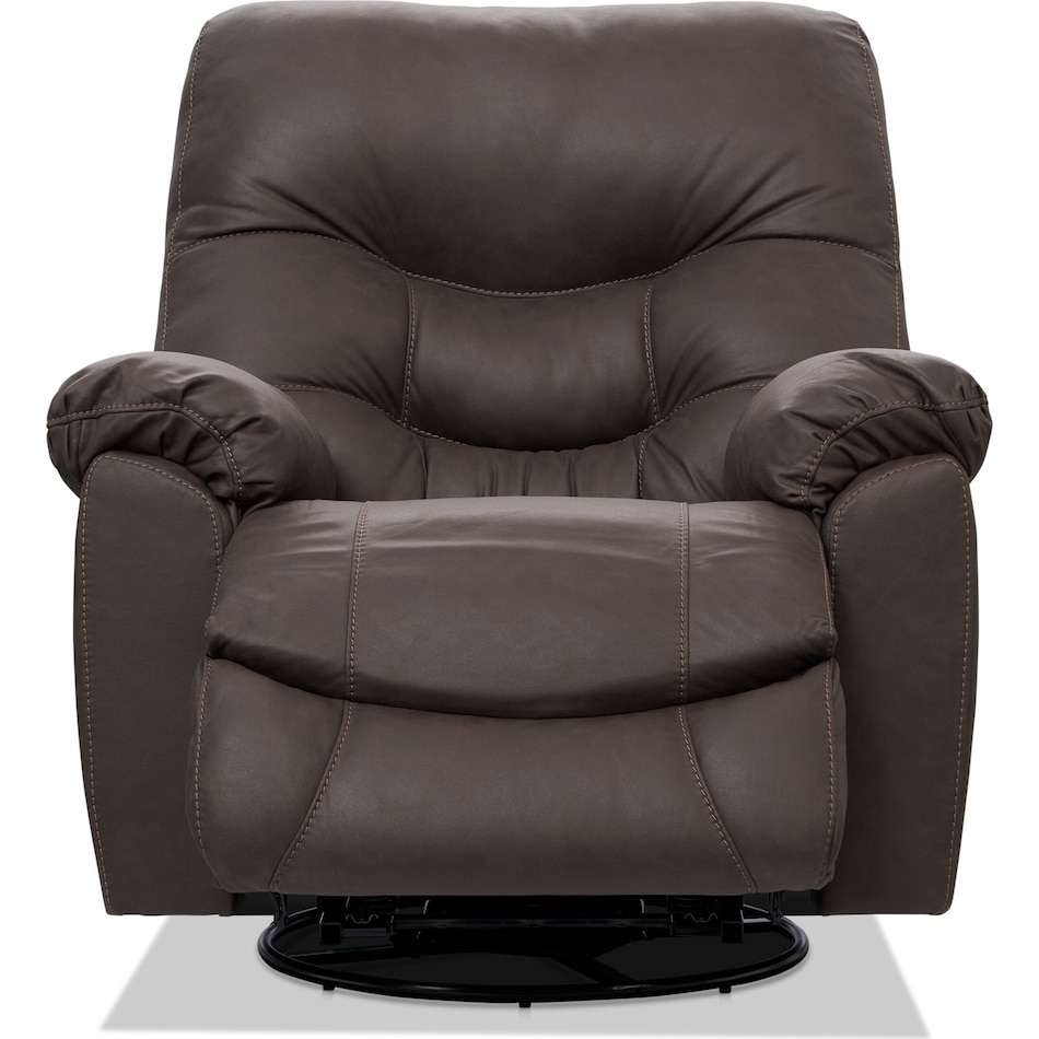 russ dark brown recliner   