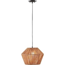 ryder light brown pendant light   