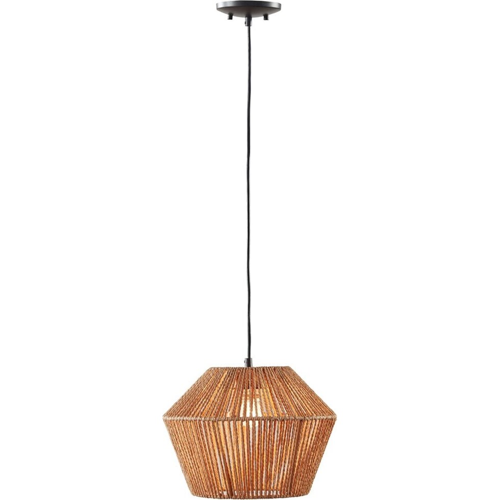 ryder light brown pendant light   