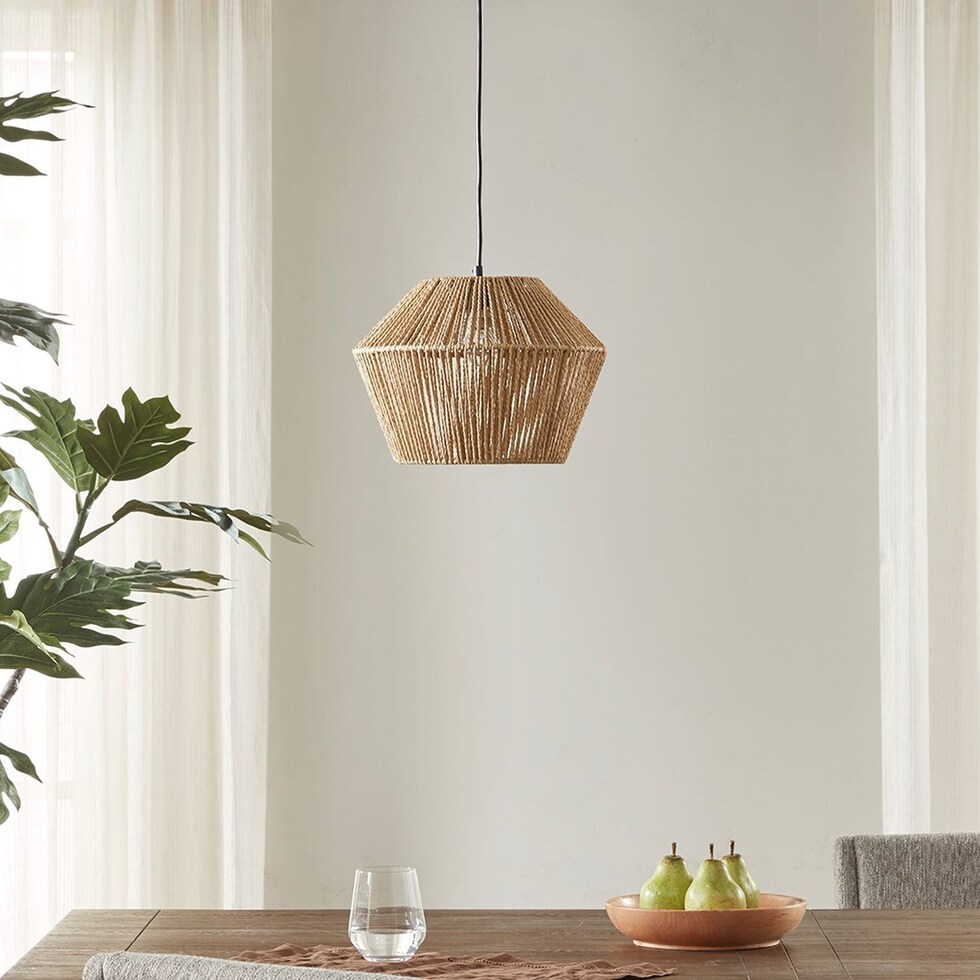 ryder light brown pendant light   