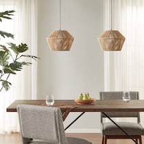 ryder light brown pendant light   
