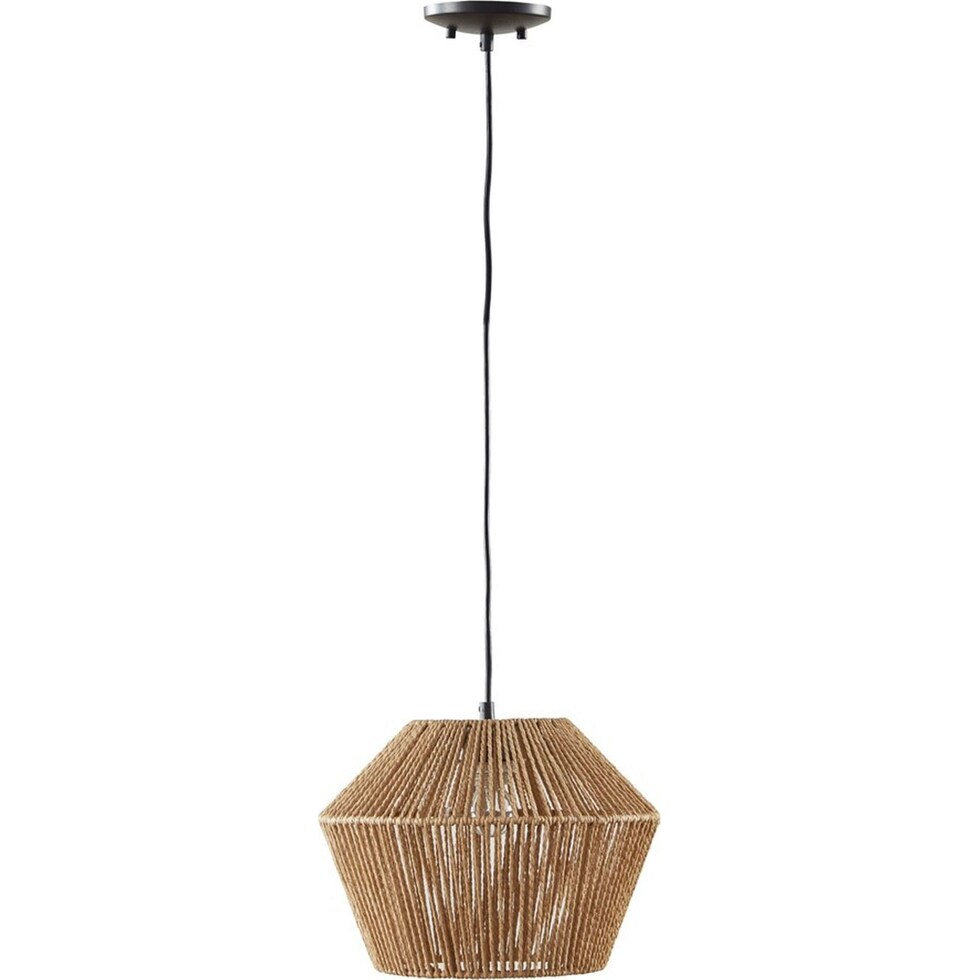ryder light brown pendant light   