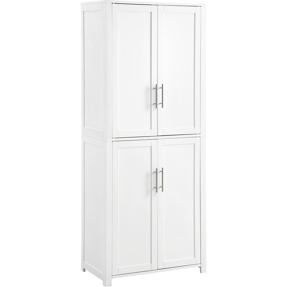 rylan white kitchen pantry   