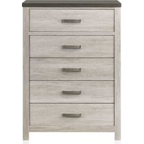 ryland bedroom two tone chest   