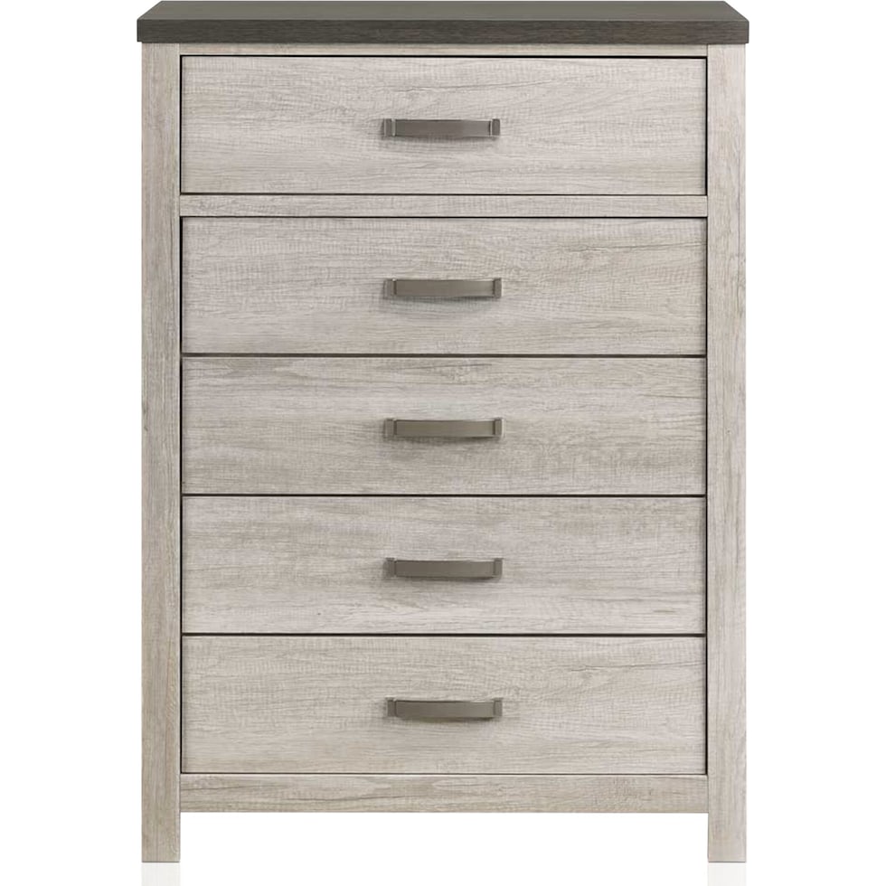 ryland bedroom two tone chest   