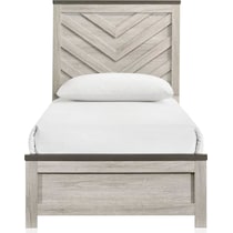 ryland youth bedroom two tone  pc twin bedroom   