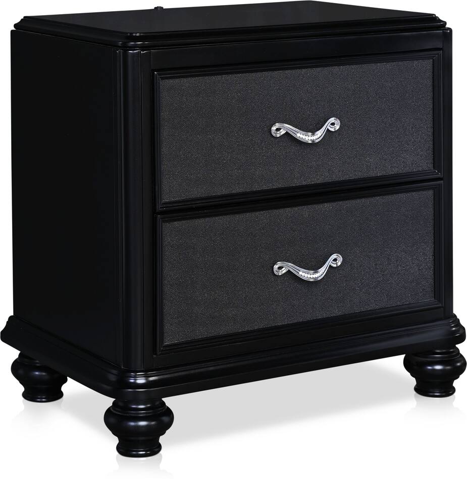 Sabrina 6Piece King Bedroom Set with Nightstand, Dresser and Mirror