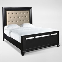 sabrina black king bed   