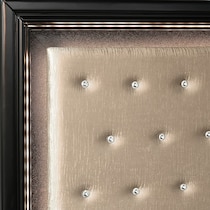 sabrina black king bed   
