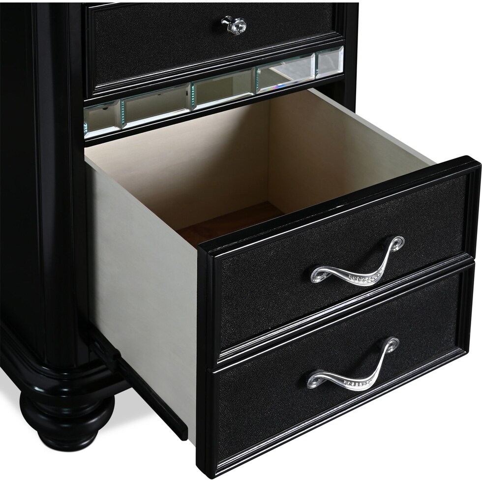 sabrina black vanity desk   