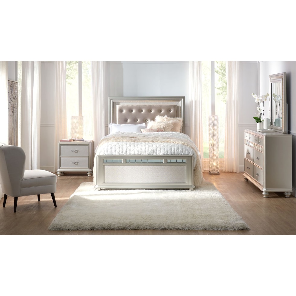 sabrina gray  pc king bedroom   