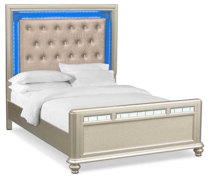 Sabrina Upholstered Bed Value City Furniture