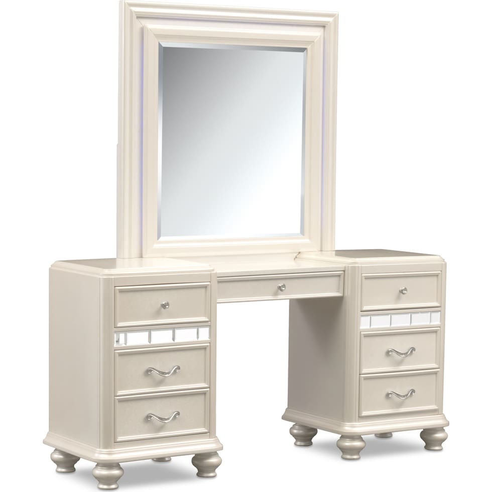 sabrina white vanity   