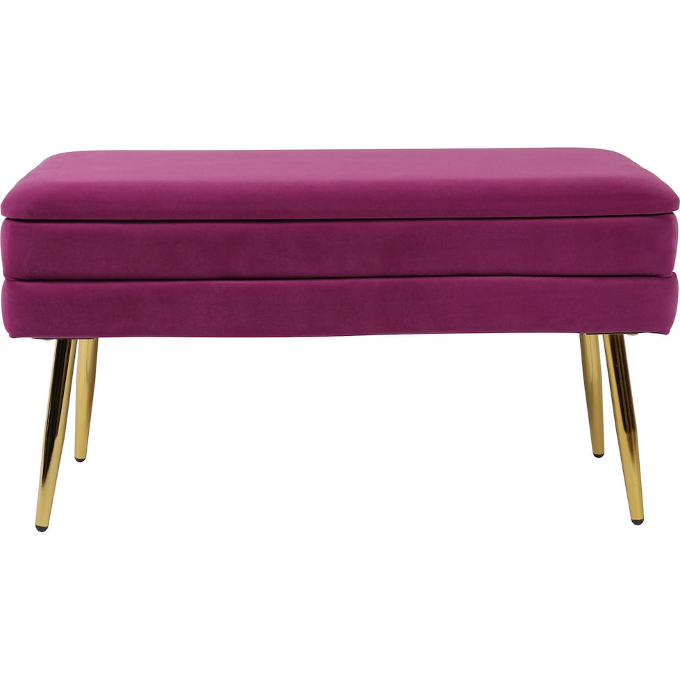 sadira purple bench   