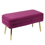 sadira purple bench   