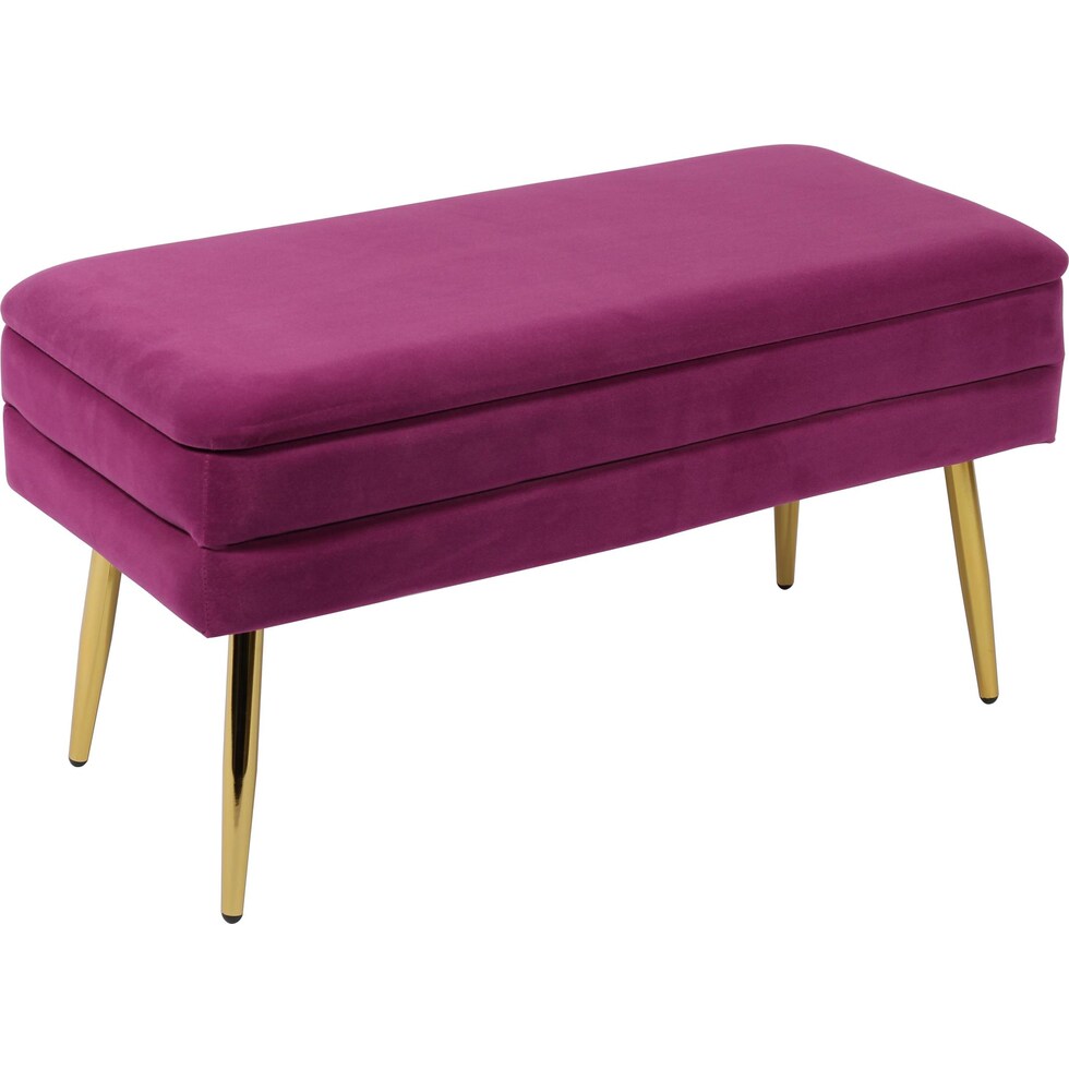 sadira purple bench   