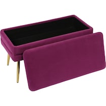 sadira purple bench   