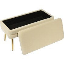 sadira white bench   