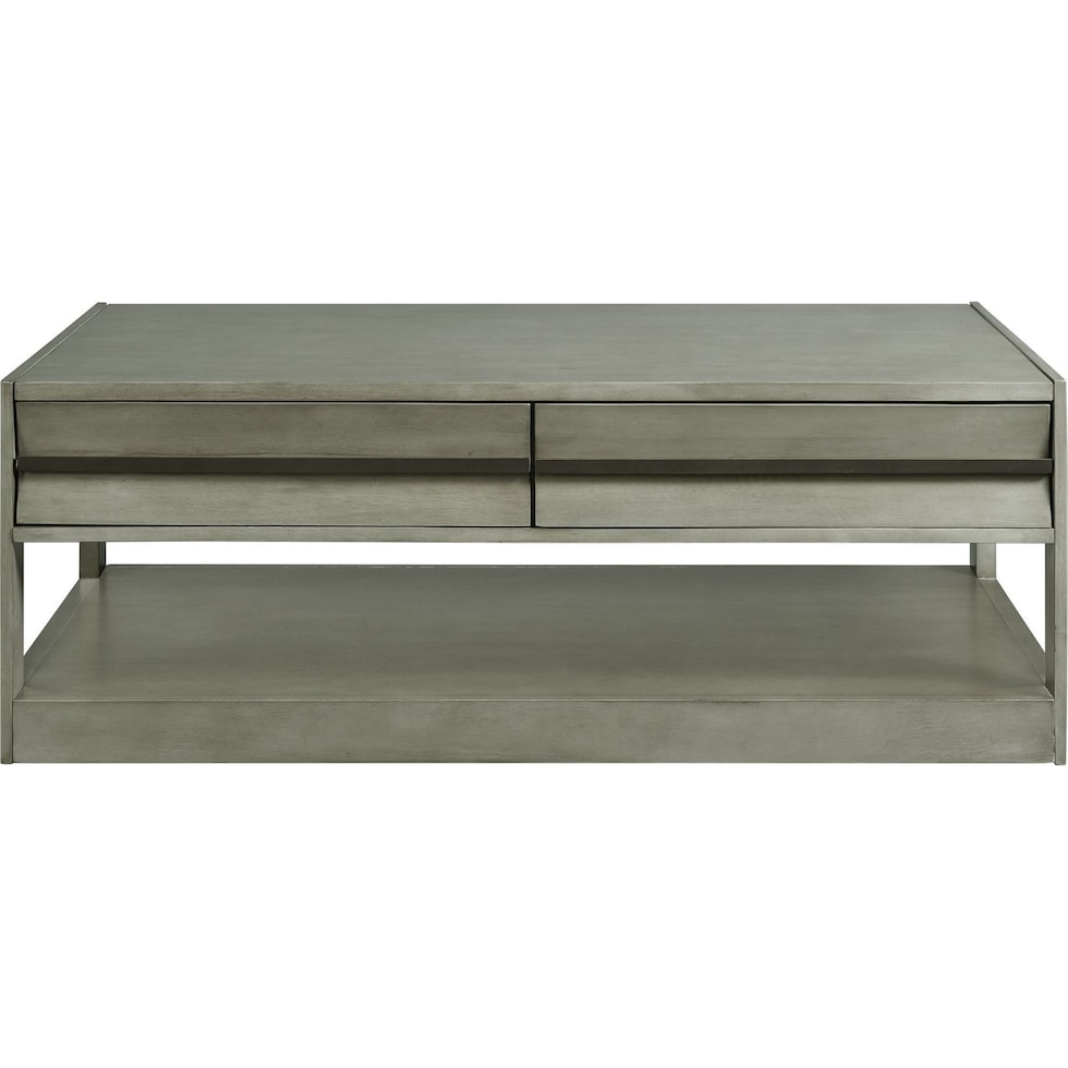 saffron gray coffee table   