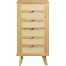 safiya light natural armoire   