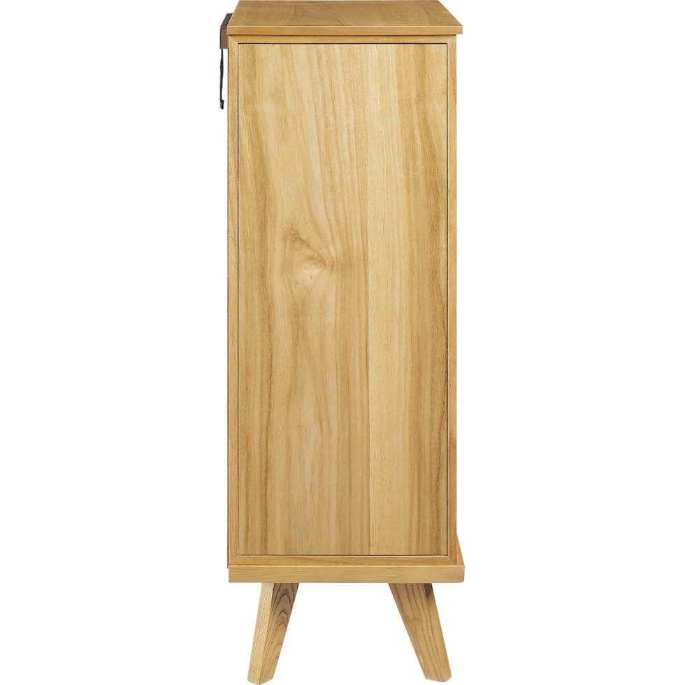 safiya light natural armoire   