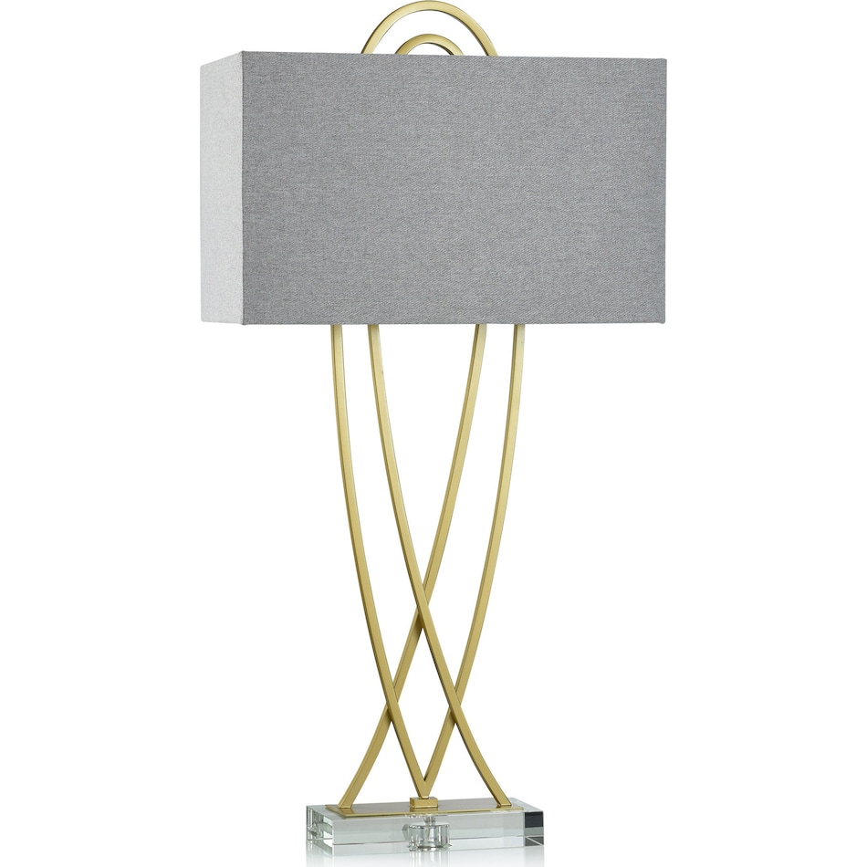 sagewynn gold table lamp   