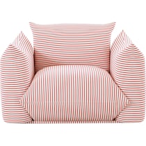 saint lucia red outdoor chair   
