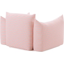 saint lucia red outdoor chair   