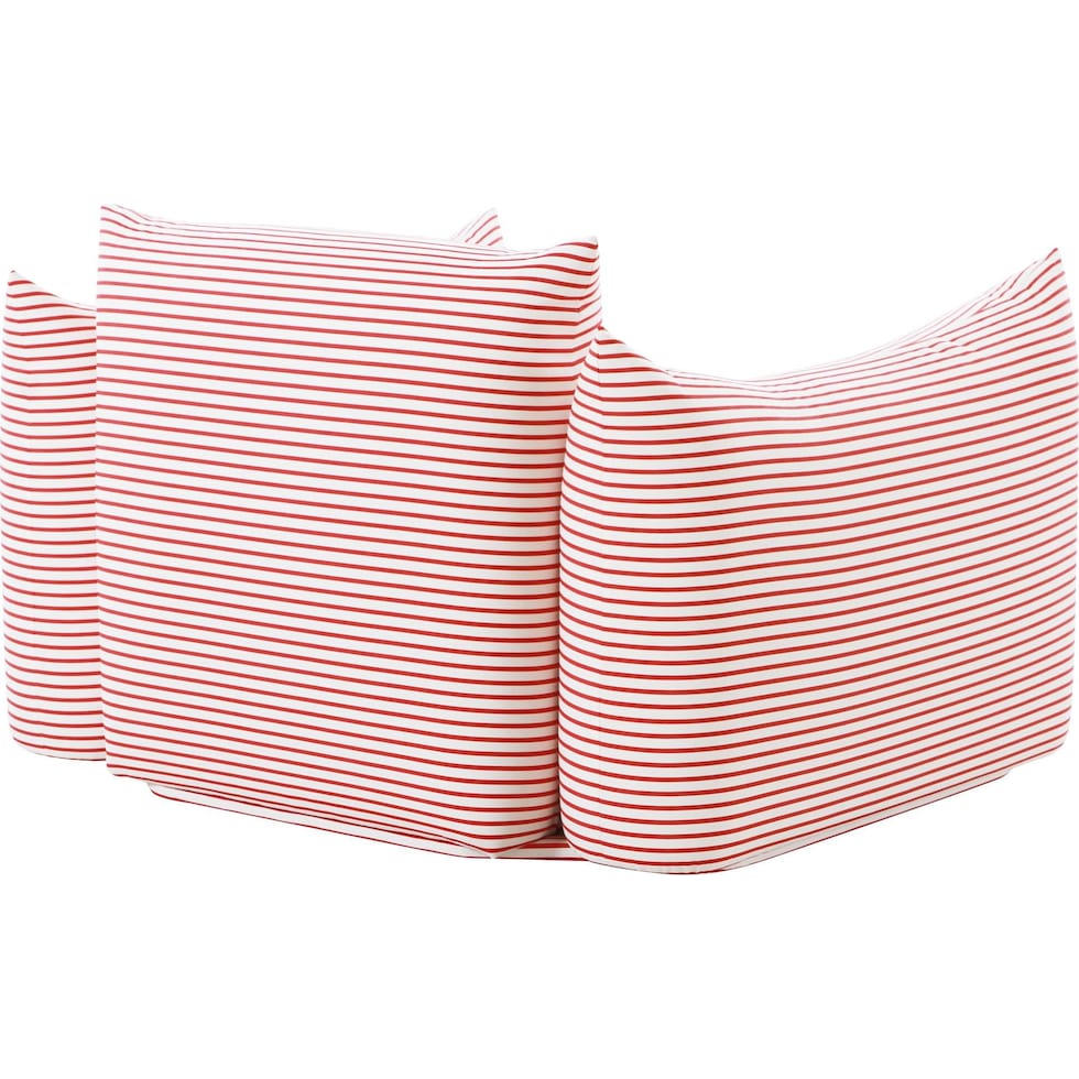 saint lucia red outdoor chair   