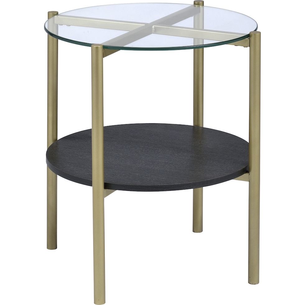 saint black  pc occasional tables   