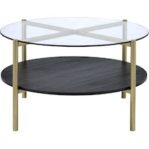 saint black  pc occasional tables   