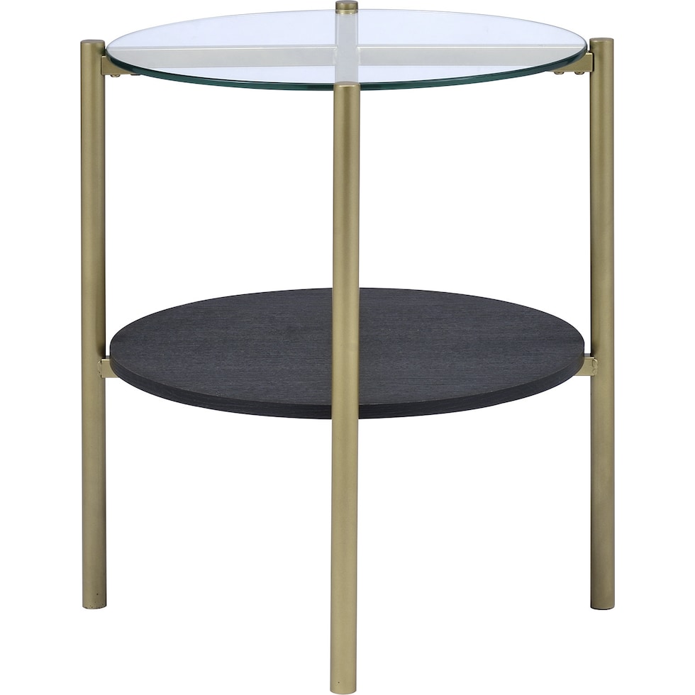 saint black  pc occasional tables   