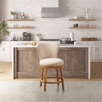 sakari tan counter height stool   