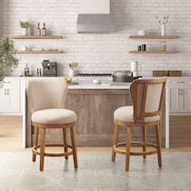 sakari tan counter height stool   