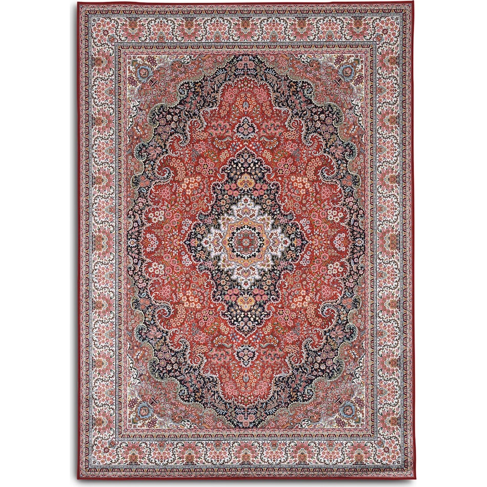 salado red area rug  x    