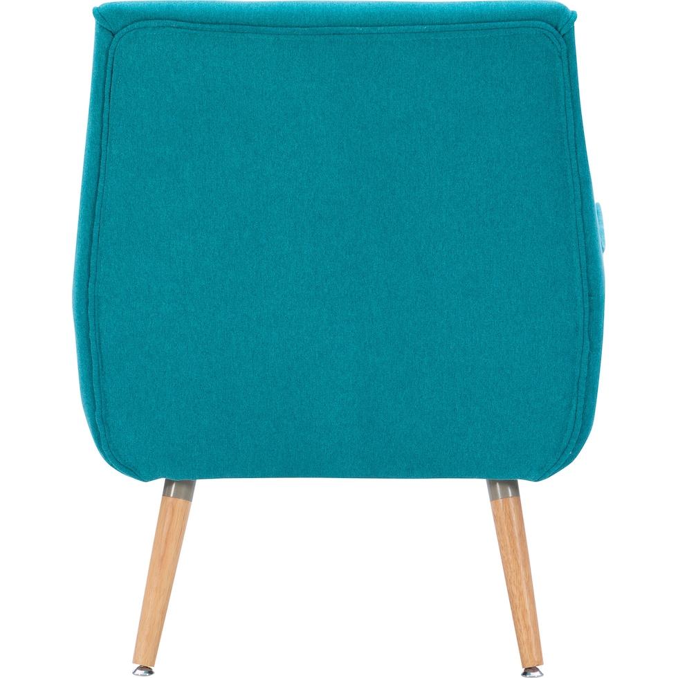 salem blue accent chair   