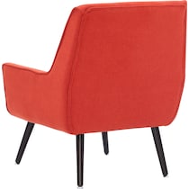 salem red accent chair   