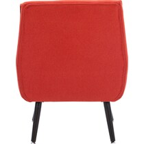 salem red accent chair   