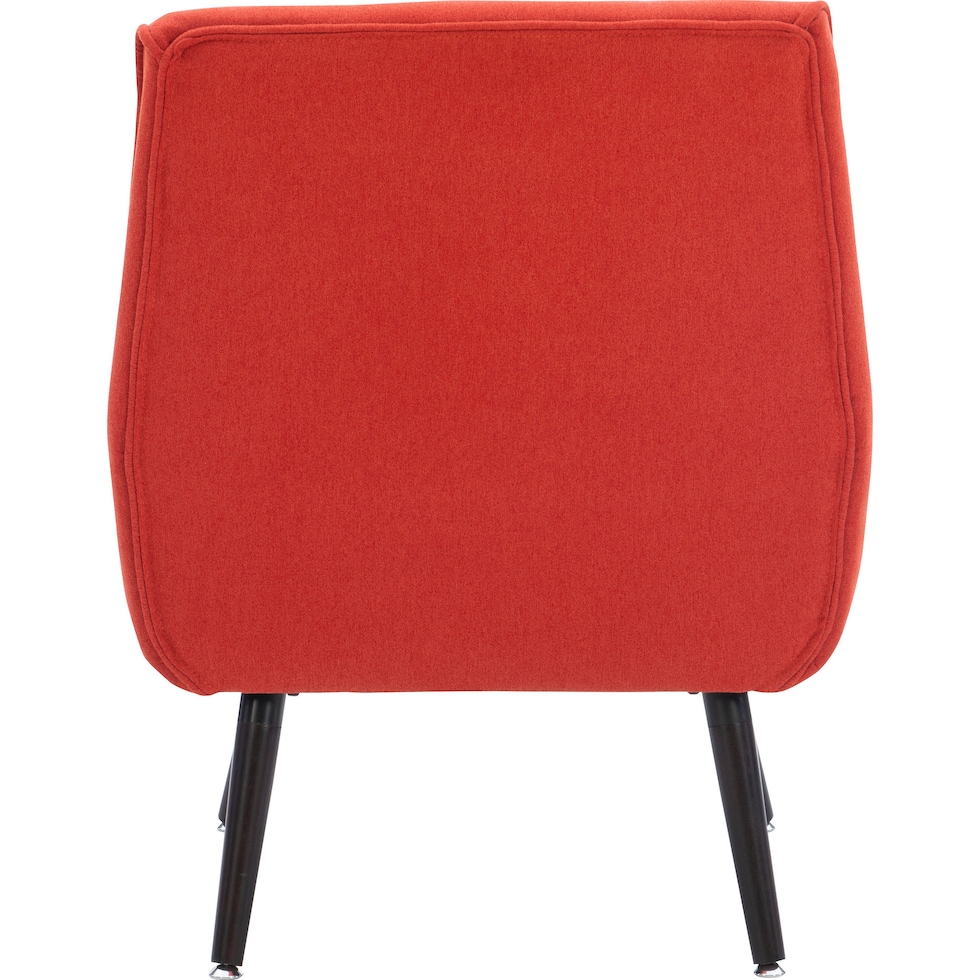 salem red accent chair   