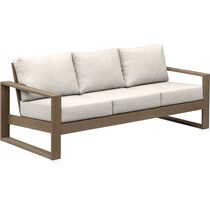 salinas gray outdoor sofa   
