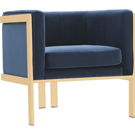 Salma Accent Chair - Royal Blue